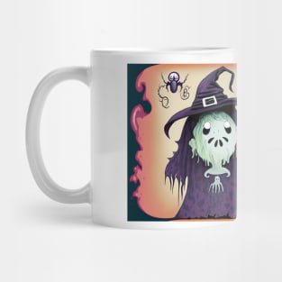 Cartoon Witches with Their Faces Removed Mug